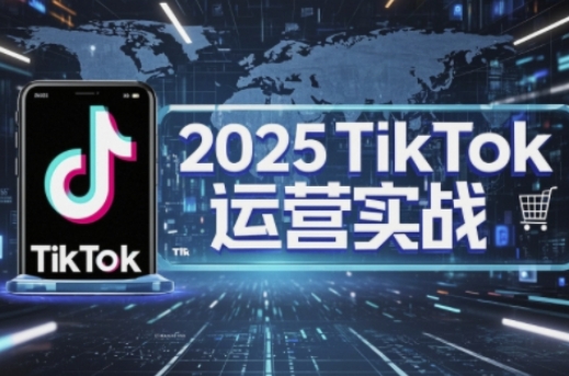 2025TikTok电商运营，掌握TikTok店铺运营核心技巧，实现低成本高转化-牛马资源