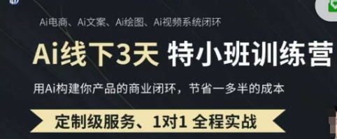 AI实操培训第20-21期线下，0基础保姆级教程，3月最新整理，企业获客、降本增效、打造超级个体-牛马资源
